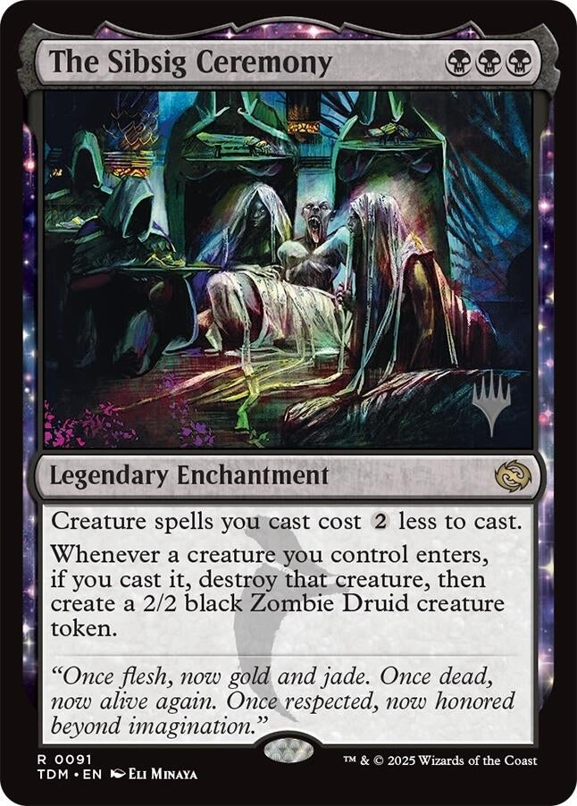 The Sibsig Ceremony (91) [Promo Pack: Tarkir: Dragonstorm]