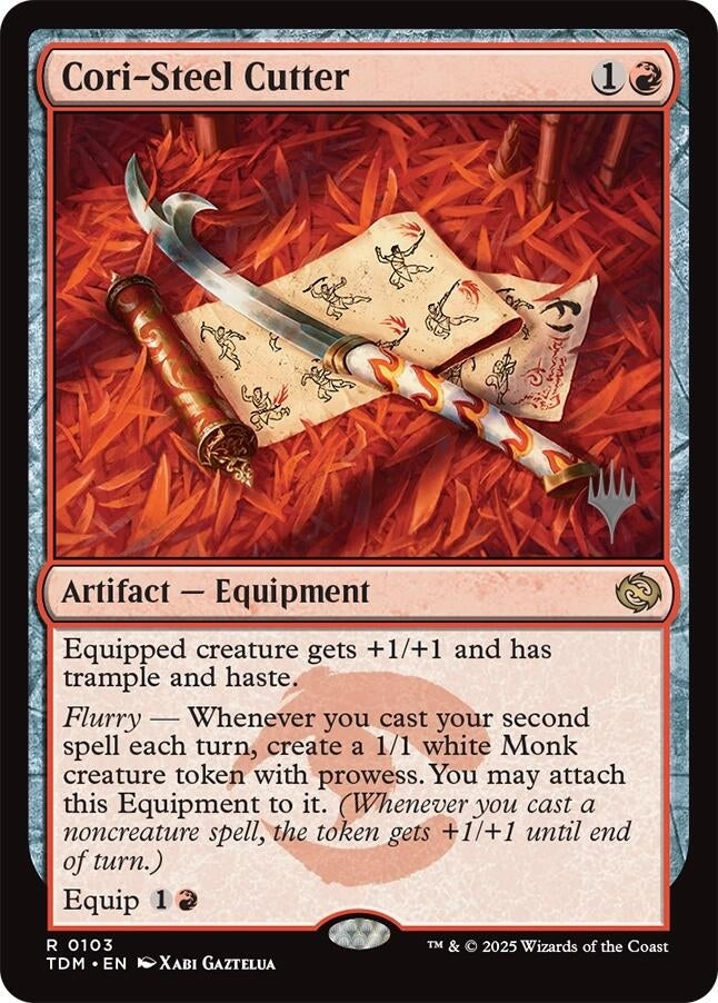 Image for Cori-Steel Cutter (103) [Tarkir: Dragonstorm] - Magic: The Gathering