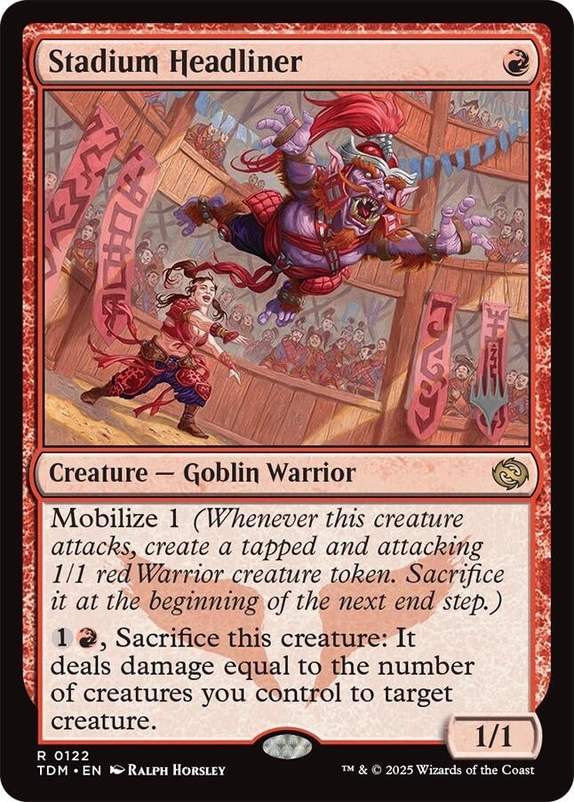 Image for Stadium Headliner (122) [Tarkir: Dragonstorm] - Magic: The Gathering