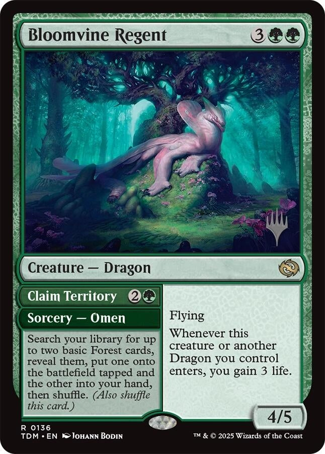Image for Bloomvine Regent (136) [Tarkir: Dragonstorm] - Magic: The Gathering