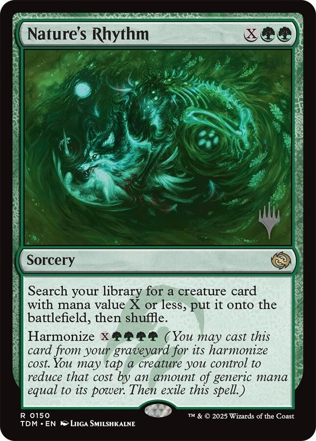 Image for Nature's Rhythm (150) [Tarkir: Dragonstorm] - Magic: The Gathering