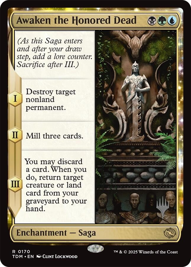 Image for Awaken the Honored Dead (170) [Tarkir: Dragonstorm] - Magic: The Gathering