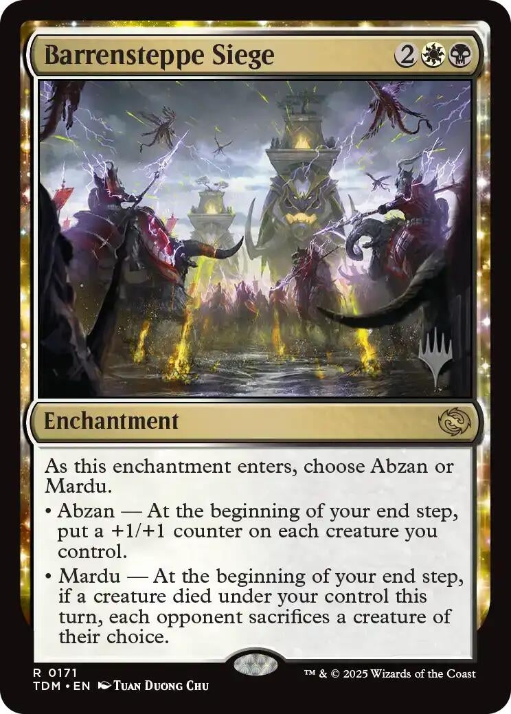 Barrensteppe Siege (171) [Promo Pack: Tarkir: Dragonstorm]