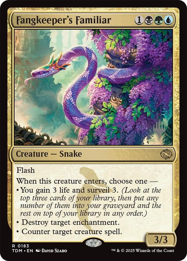 Image for Fangkeeper's Familiar (183) [Tarkir: Dragonstorm] - Magic: The Gathering