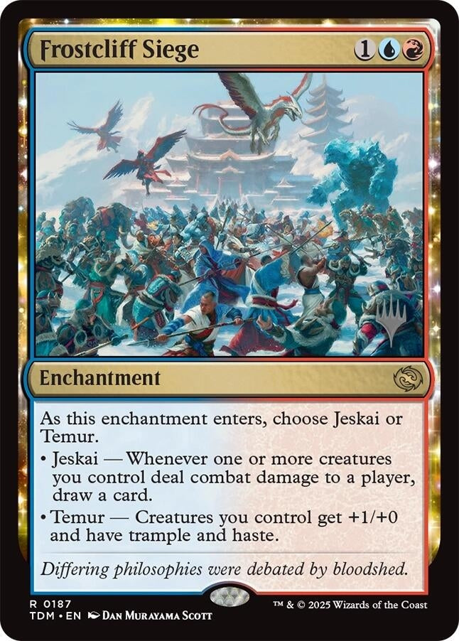Image for Frostcliff Siege (187) [Tarkir: Dragonstorm] - Magic: The Gathering