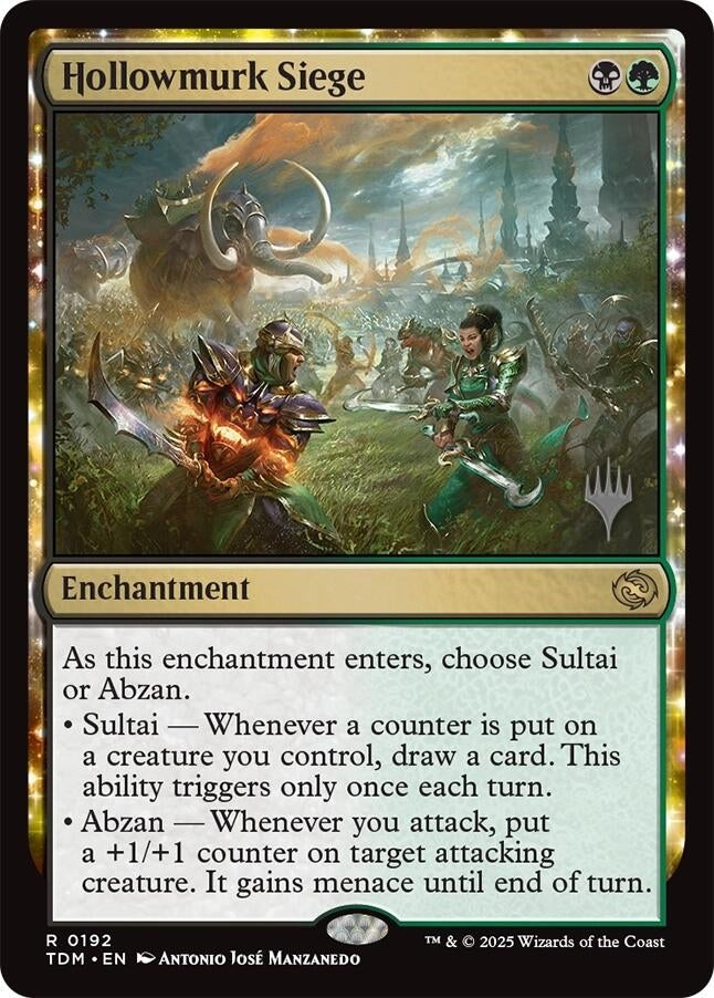 Image for Hollowmurk Siege (192) [Tarkir: Dragonstorm] - Magic: The Gathering
