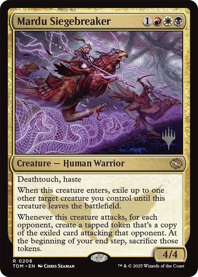 Image for Mardu Siegebreaker (206) [Tarkir: Dragonstorm] - Magic: The Gathering