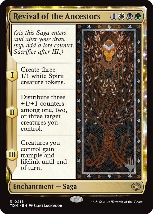 Image for Revival of the Ancestors (218) [Tarkir: Dragonstorm] - Magic: The Gathering