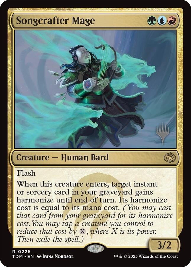 Image for Songcrafter Mage (225) [Tarkir: Dragonstorm] - Magic: The Gathering