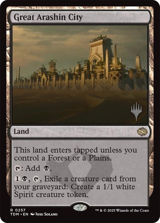 Image for Great Arashin City (257) [Tarkir: Dragonstorm] - Magic: The Gathering