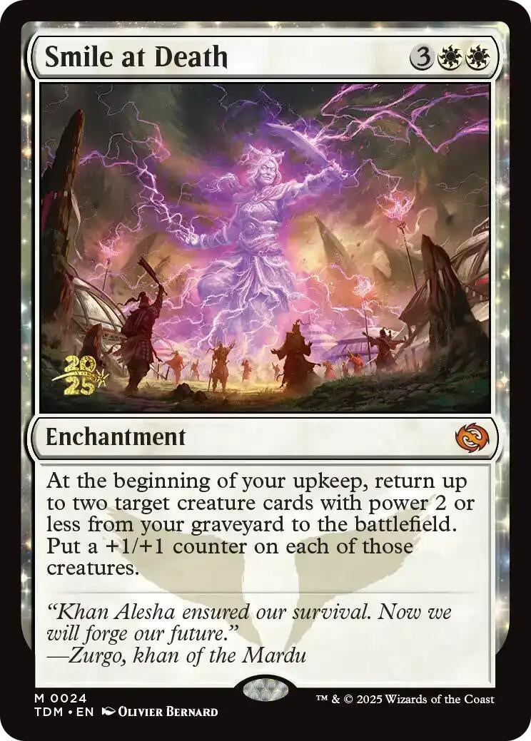 Image for Smile at Death (24) [Prerelease Cards] - Magic: The Gathering