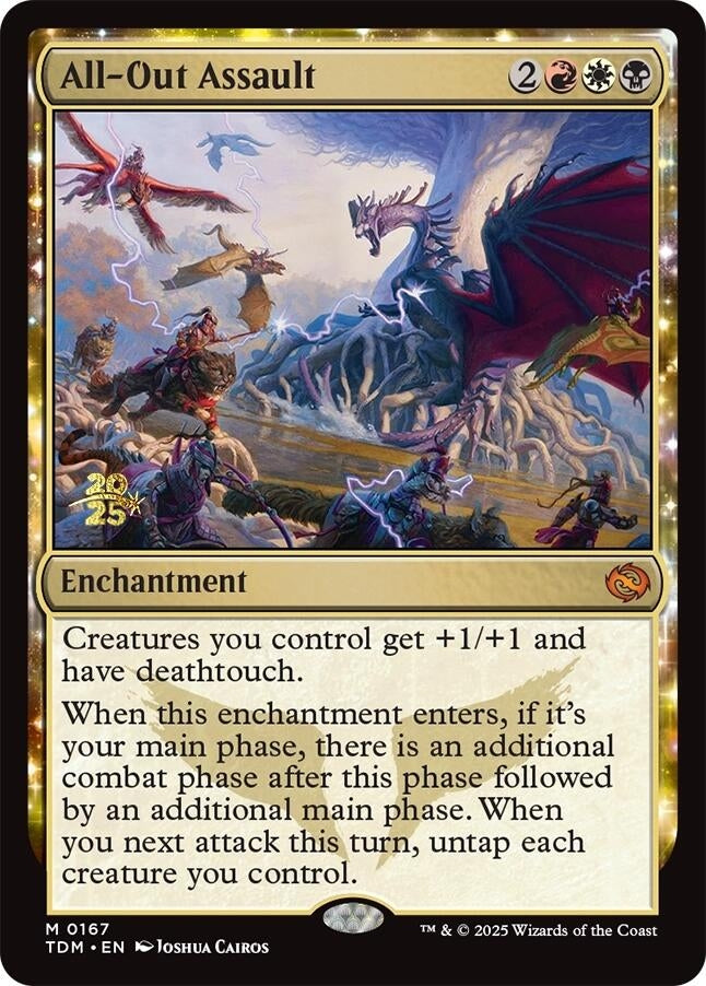 Image for All-Out Assault (167) [Prerelease Cards] - Magic: The Gathering