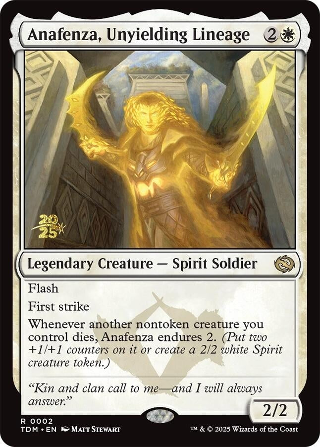 Image for Anafenza, Unyielding Lineage (2) [Prerelease Cards] - Magic: The Gathering