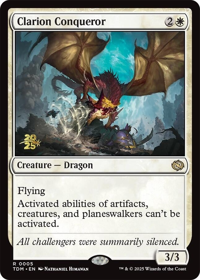 Image for Clarion Conqueror (5) [Prerelease Cards] - Magic: The Gathering