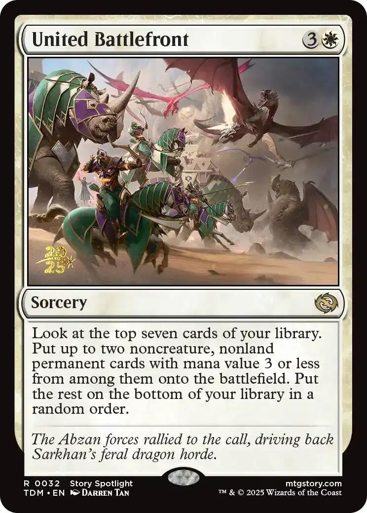 Image for United Battlefront (32) [Prerelease Cards] - Magic: The Gathering