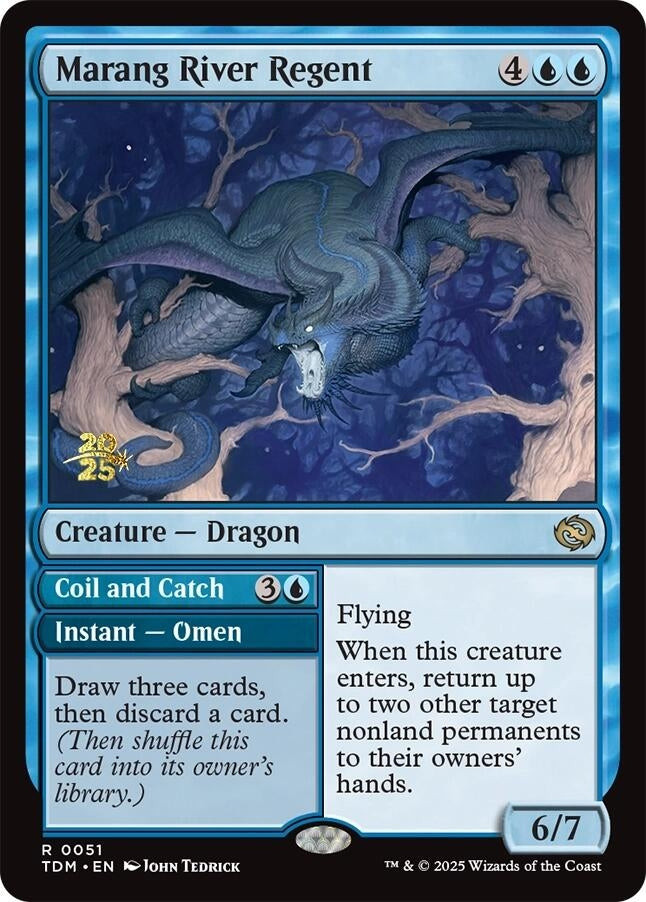 Image for Marang River Regent (51) [Prerelease Cards] - Magic: The Gathering