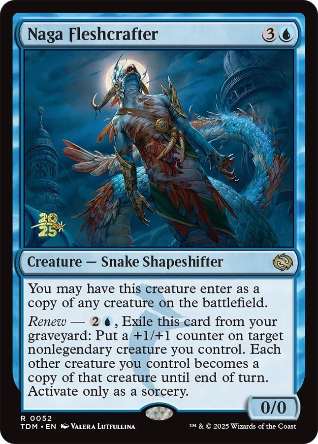 Image for Naga Fleshcrafter (52) [Prerelease Cards] - Magic: The Gathering