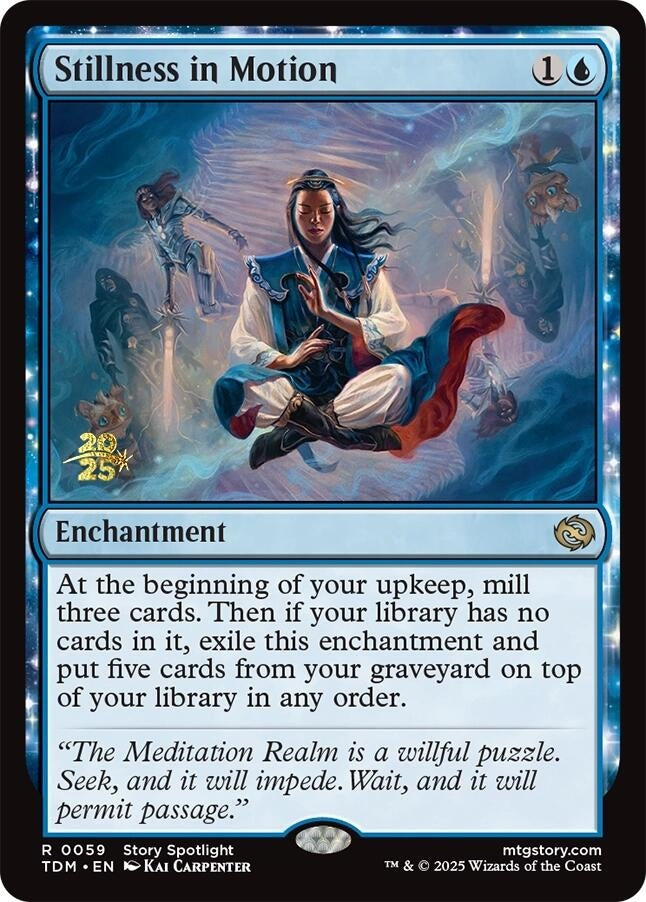 Image for Stillness in Motion (59) [Prerelease Cards] - Magic: The Gathering