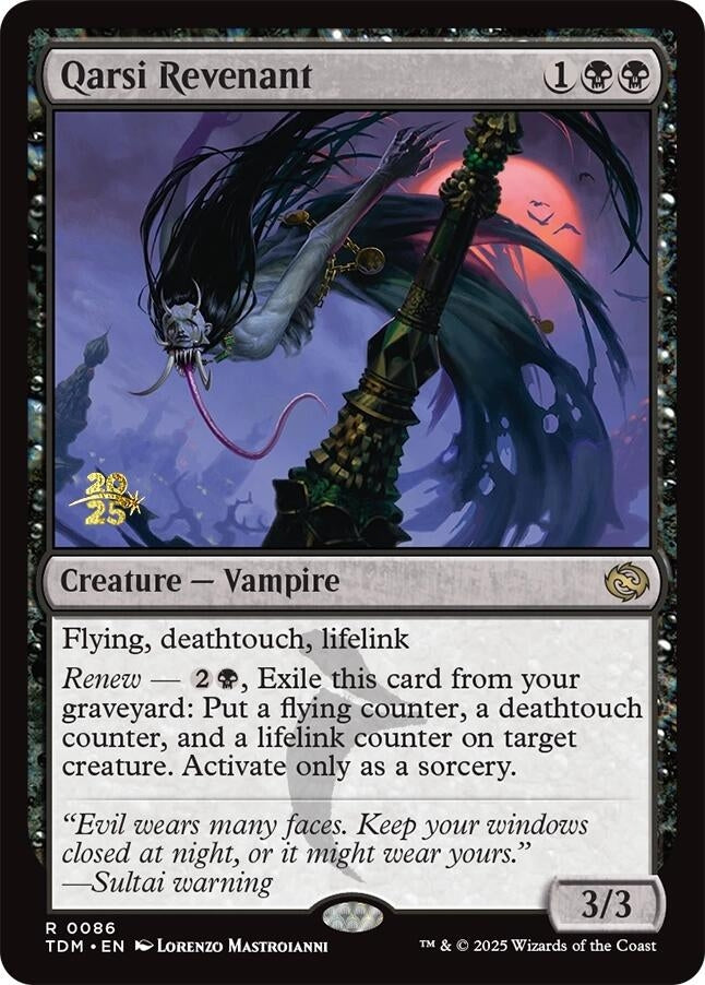 Image for Qarsi Revenant (86) [Prerelease Cards] - Magic: The Gathering