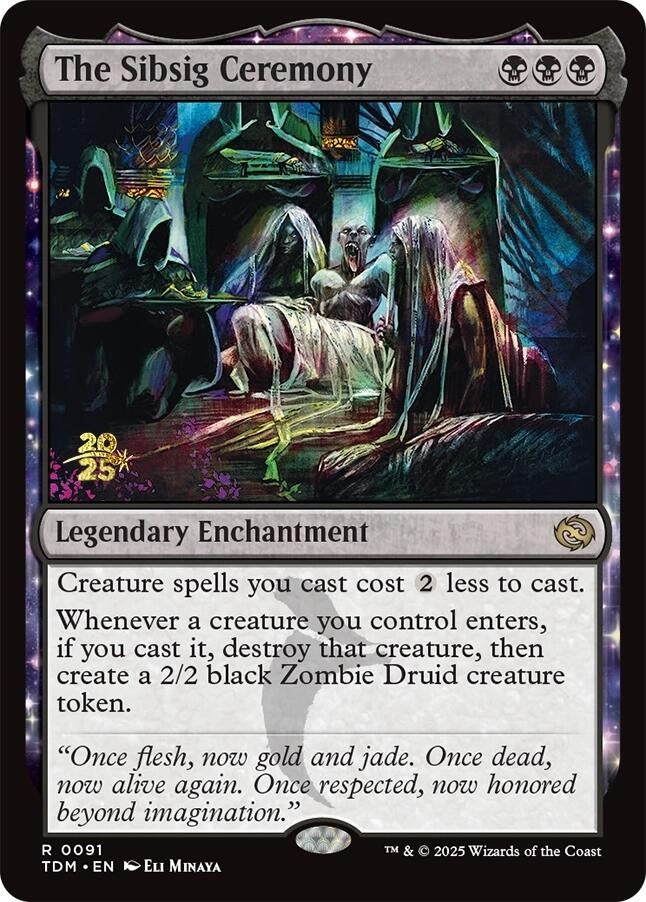 Image for The Sibsig Ceremony (91) [Prerelease Cards] - Magic: The Gathering