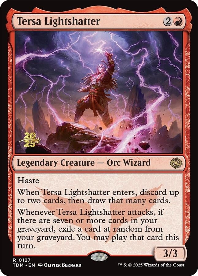 Image for Tersa Lightshatter (127) [Prerelease Cards] - Magic: The Gathering