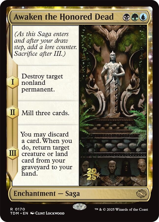 Image for Awaken the Honored Dead (170) [Prerelease Cards] - Magic: The Gathering