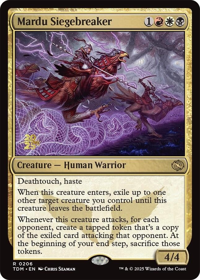 Image for Mardu Siegebreaker (206) [Prerelease Cards] - Magic: The Gathering