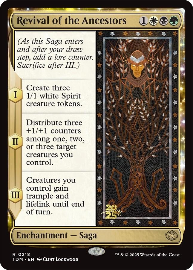 Image for Revival of the Ancestors (218) [Prerelease Cards] - Magic: The Gathering