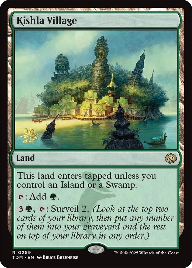 Image for Kishla Village (259) [Prerelease Cards] - Magic: The Gathering