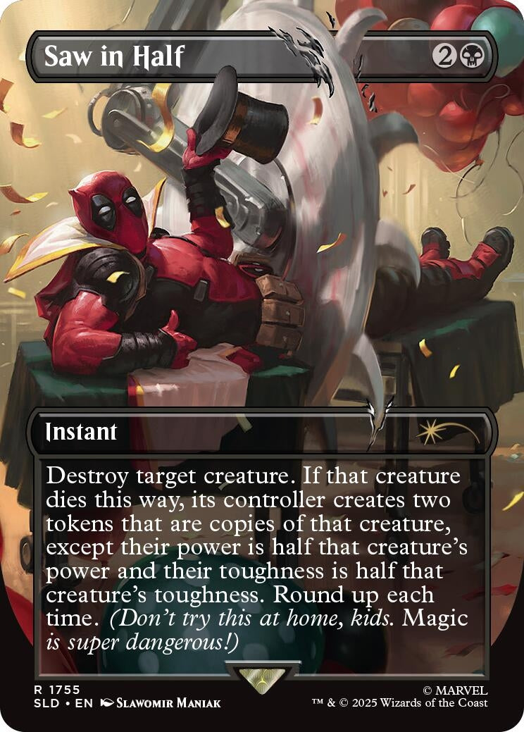 Image for Saw in Half (1755) [Secret Lair Drop Series] - Magic: The Gathering