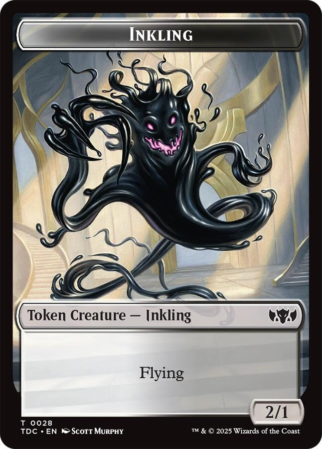 Image for Inkling // Insect (0023) Double-Sided Token (28 // 23) [Tarkir: Dragonstorm] - Magic: The Gathering