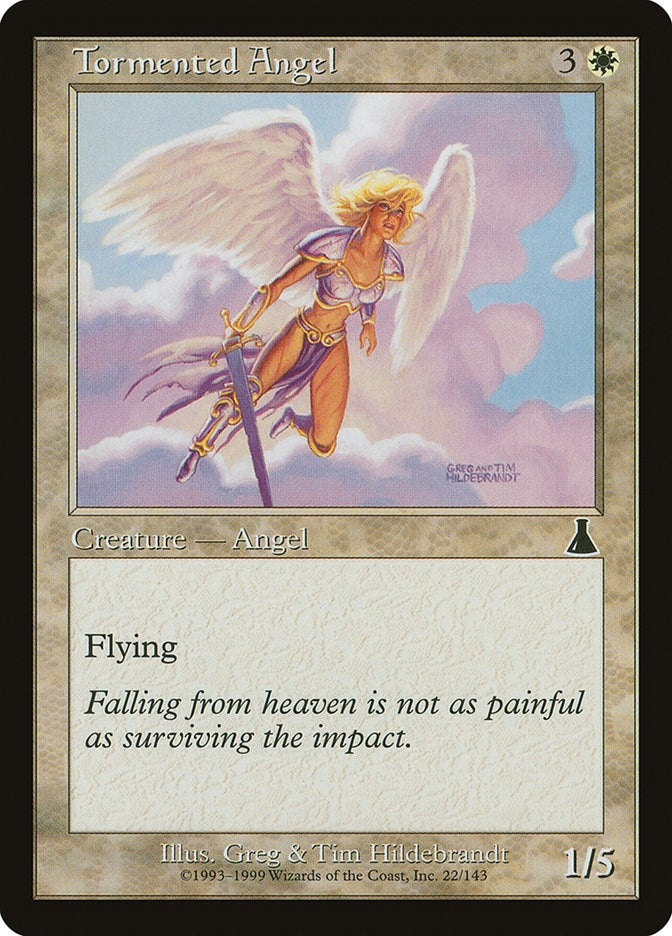 Image for Tormented Angel (22) [Urza's Destiny] - Magic: The Gathering