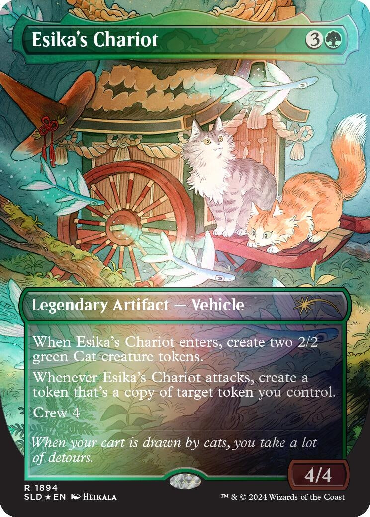 Image for Esika's Chariot (Rainbow Foil) (1894) [Secret Lair Drop Series] - Magic: The Gathering