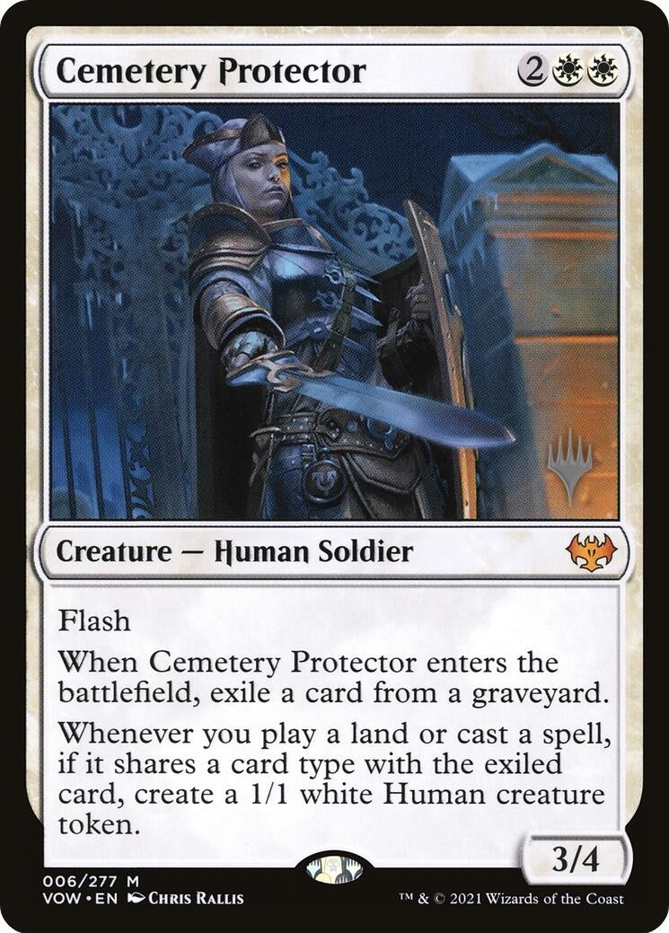 Image for Cemetery Protector (6) [Aetherdrift] - Magic: The Gathering