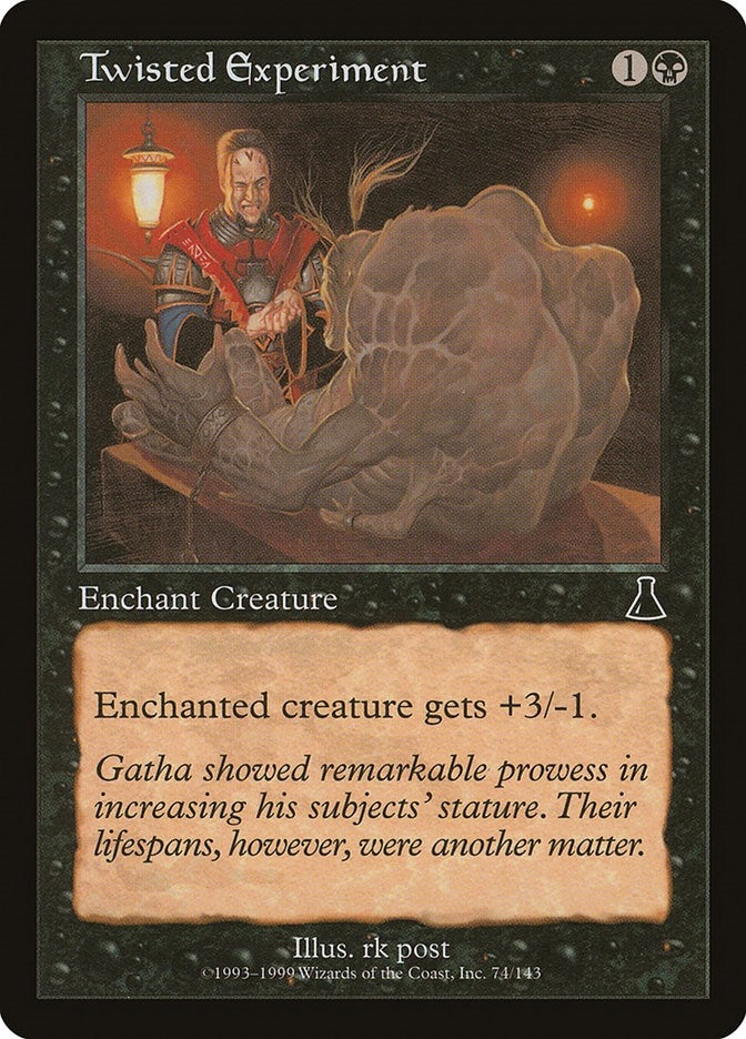 Image for Twisted Experiment (74) [Urza's Destiny] - Magic: The Gathering