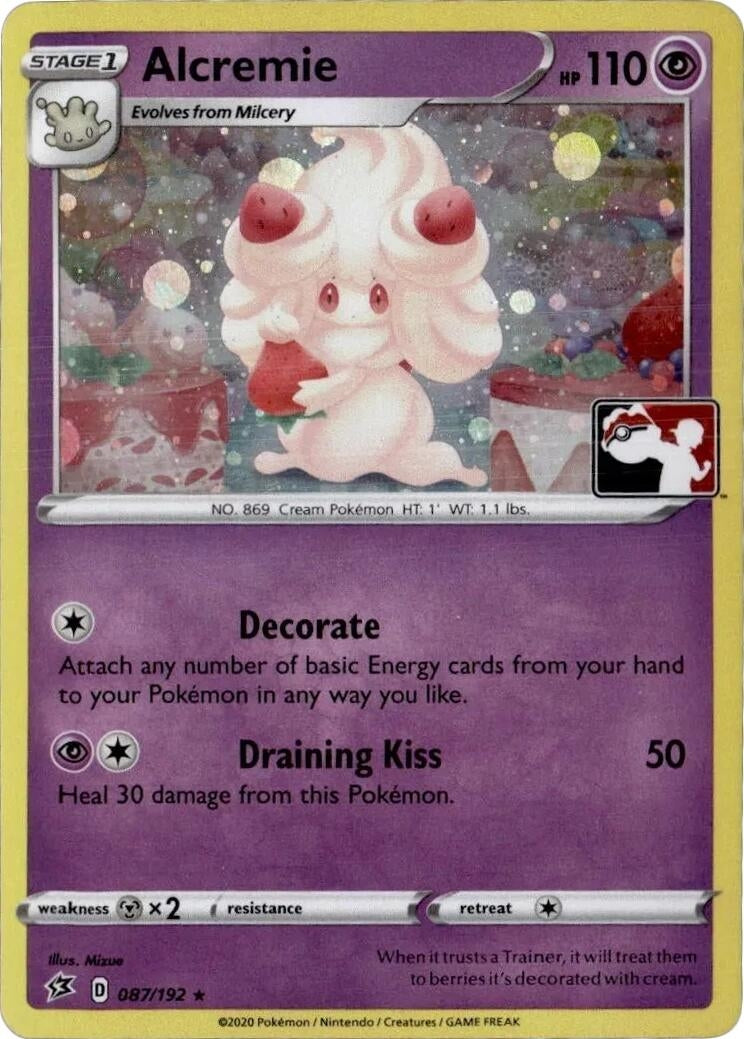 Image for Alcremie - 087/192 (League Promo) (087/192) [League & Championship Cards] - Pokemon