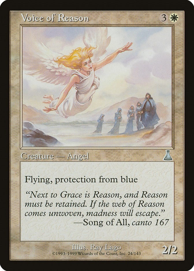 Image for Voice of Reason (24) [Urza's Destiny] - Magic: The Gathering