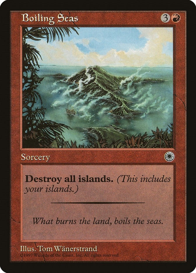 Image for Boiling Seas [Portal] - Magic: The Gathering