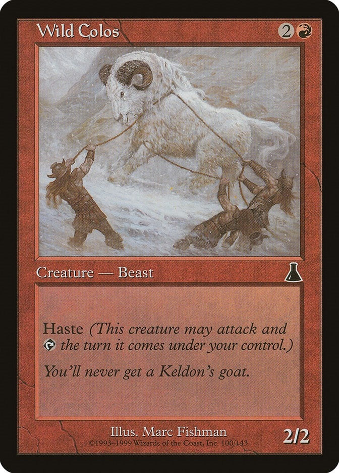 Image for Wild Colos (100) [Urza's Destiny] - Magic: The Gathering