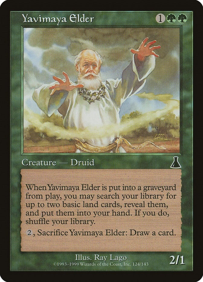 Image for Yavimaya Elder (124) [Urza's Destiny] - Magic: The Gathering