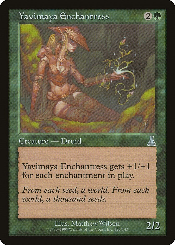 Image for Yavimaya Enchantress (125) [Urza's Destiny] - Magic: The Gathering