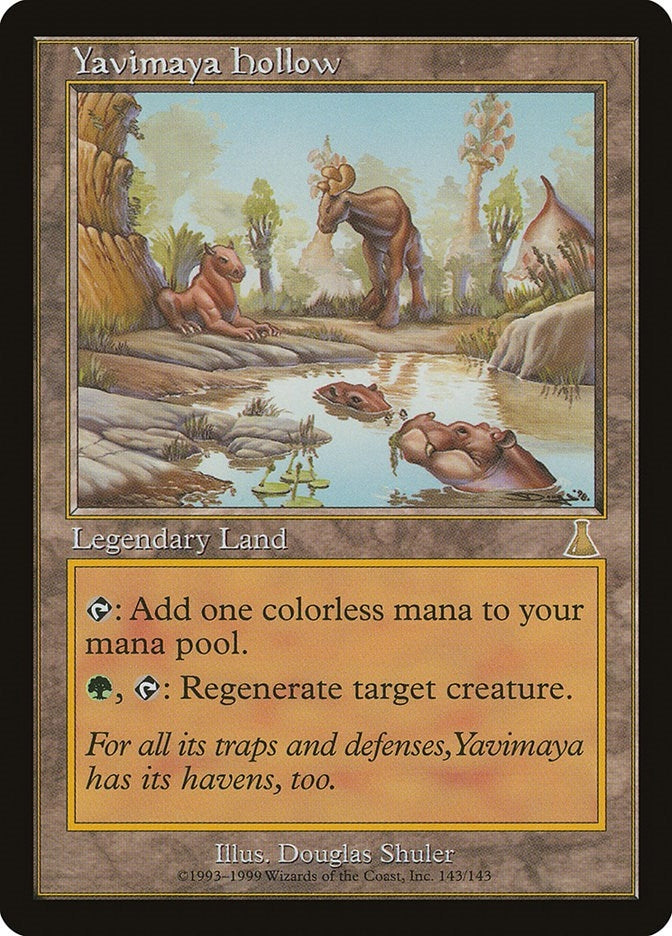 Image for Yavimaya Hollow (143) [Urza's Destiny] - Magic: The Gathering