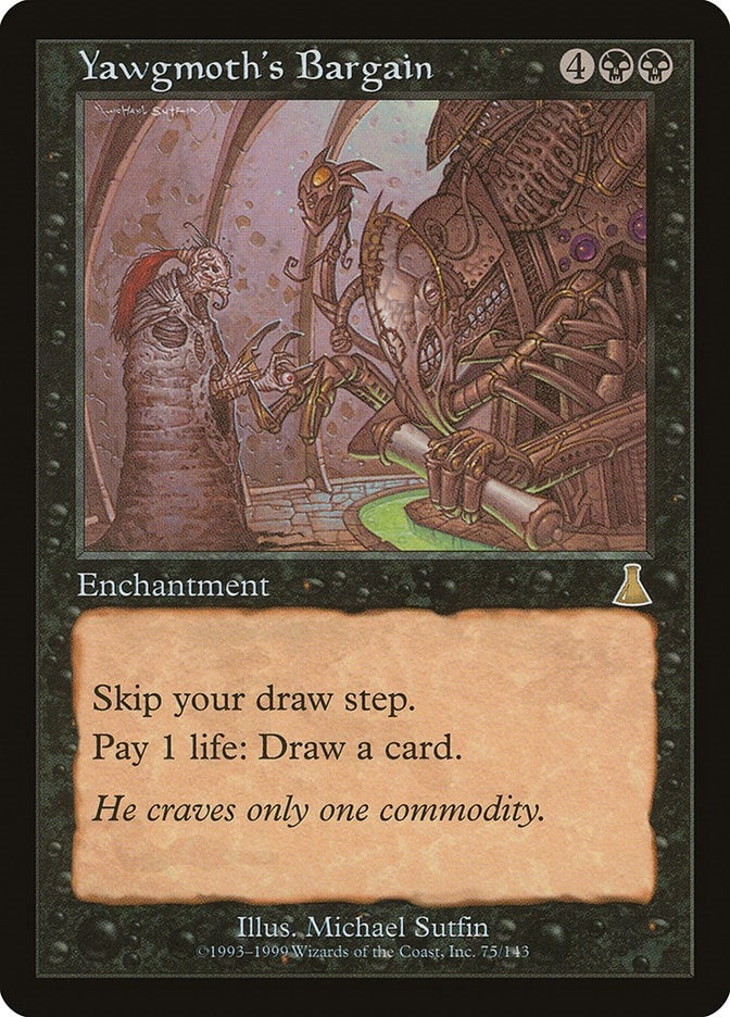Image for Yawgmoth's Bargain (75) [Urza's Destiny] - Magic: The Gathering