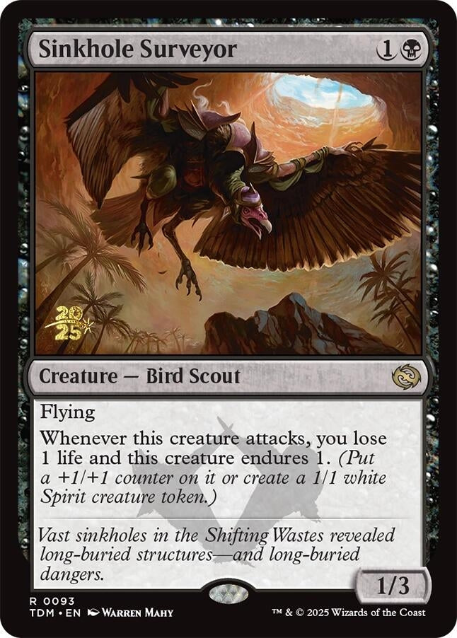Image for Sinkhole Surveyor (93) [Prerelease Cards] - Magic: The Gathering
