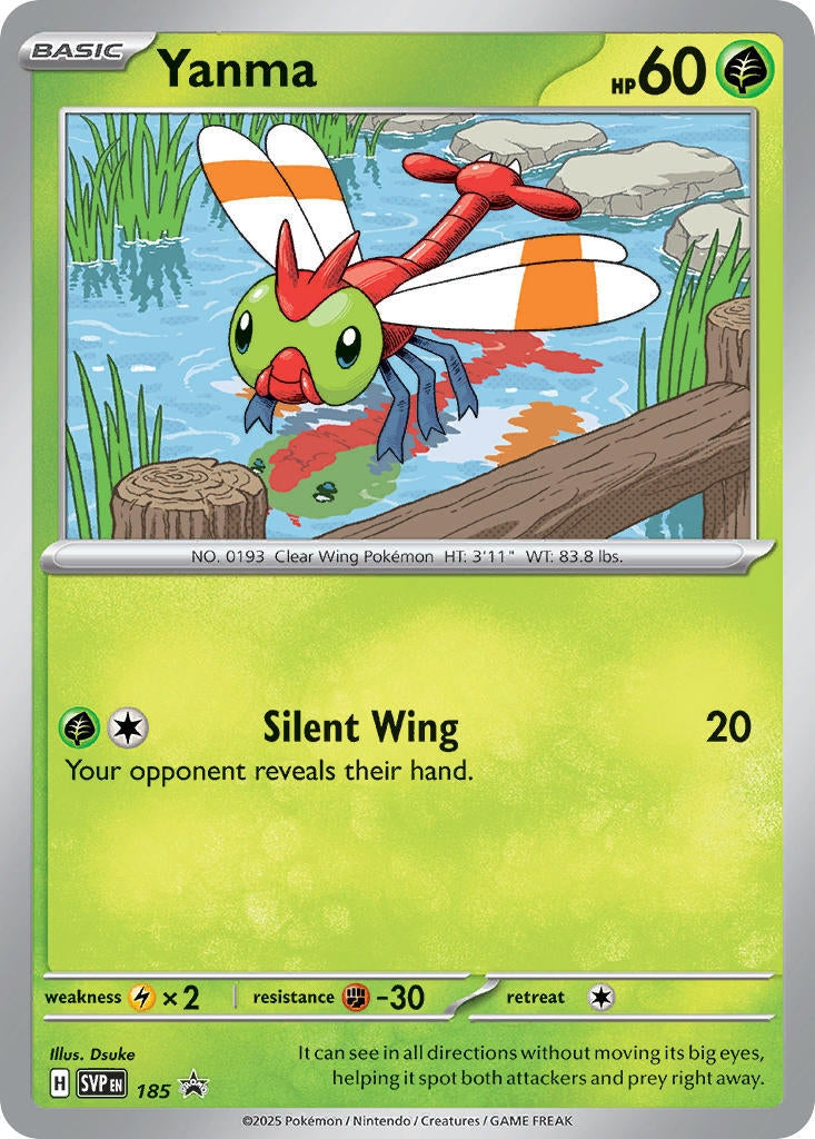 Image for Yanma - 185 (185) [SV: Scarlet & Violet Promo Cards] - Pokemon