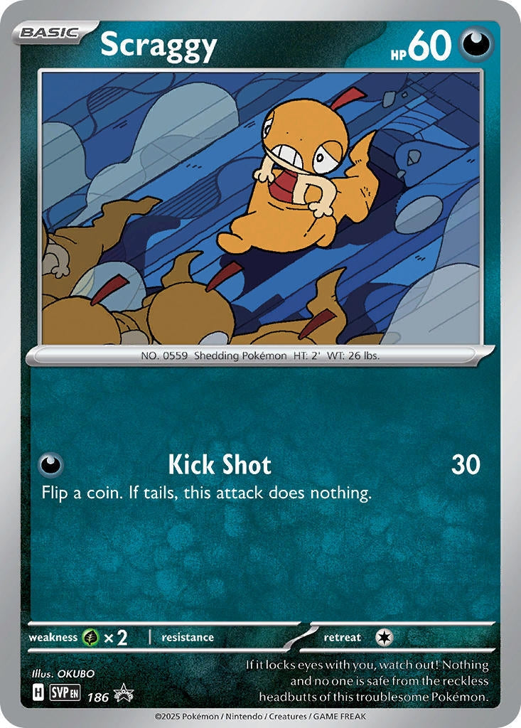 Image for Scraggy - 186 (186) [SV: Scarlet & Violet Promo Cards] - Pokemon