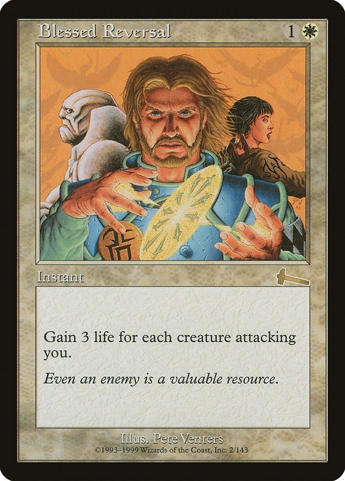 Image for Blessed Reversal (2) [Urza's Legacy] - Magic: The Gathering