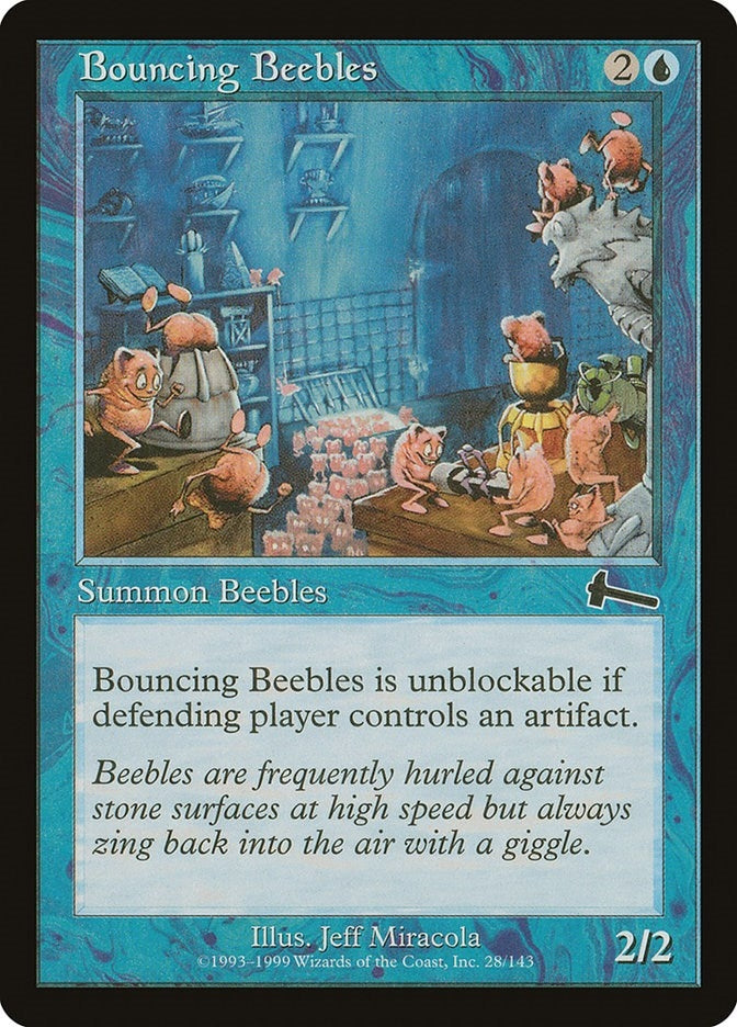 Image for Bouncing Beebles (28) [Urza's Legacy] - Magic: The Gathering