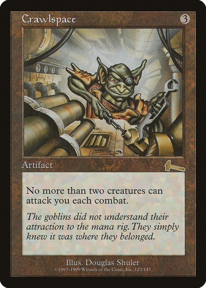 Image for Crawlspace (123) [Urza's Legacy] - Magic: The Gathering