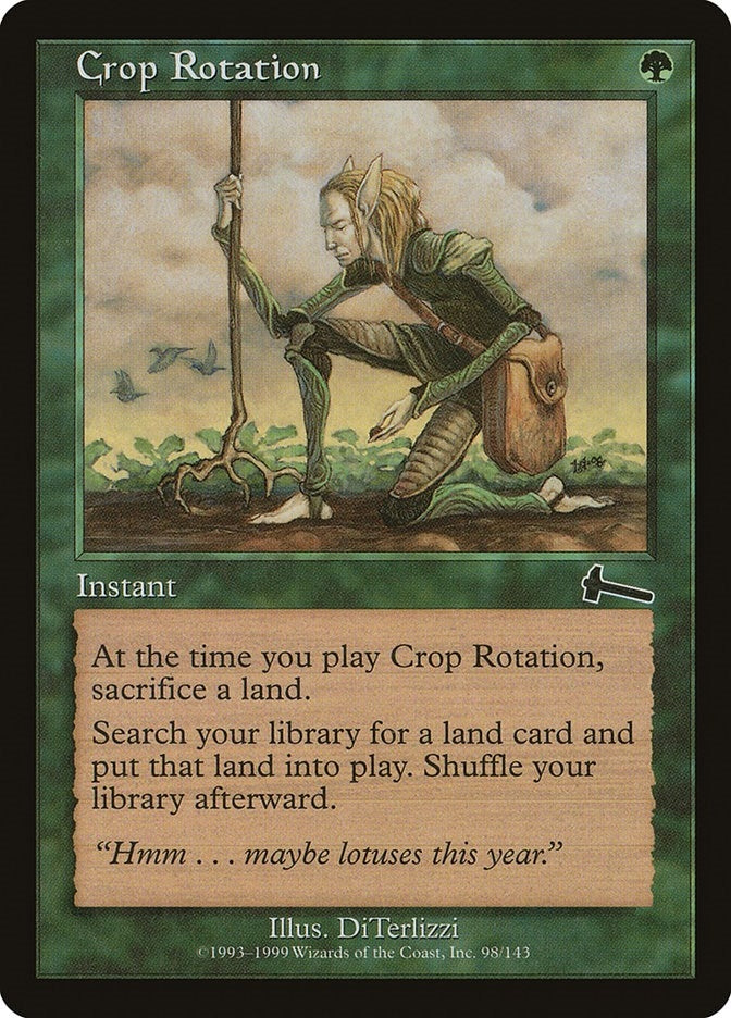 Image for Crop Rotation (98) [Urza's Legacy] - Magic: The Gathering